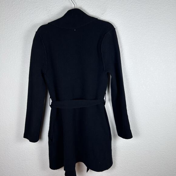 Cuyana Womens Sz S Wool Cashmere Tie Sweater Coat - Picture 5 of 10